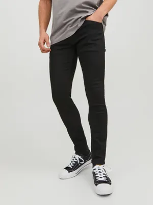 Svarta skinny fit jeans herr - LIAM