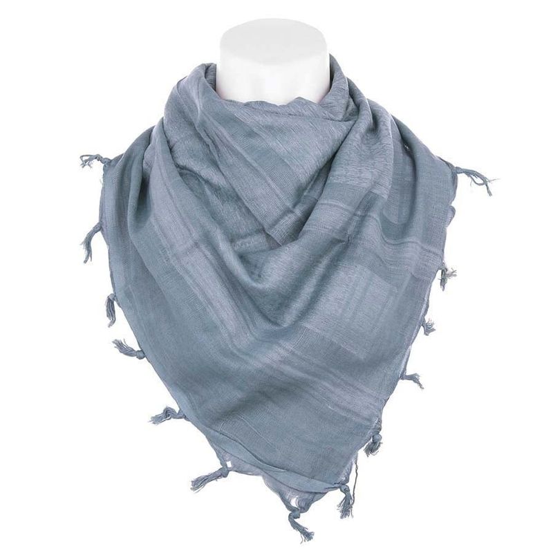 Palæstinensisk shemagh wolf grey