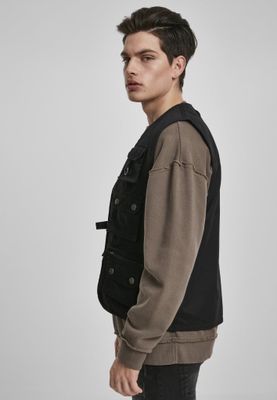 Worker vest cotton fabric