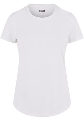 Sportt-shirt för damer med rund halsringning
