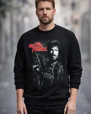 The Delta Force Delta Force Sweat-shirt herr i svart