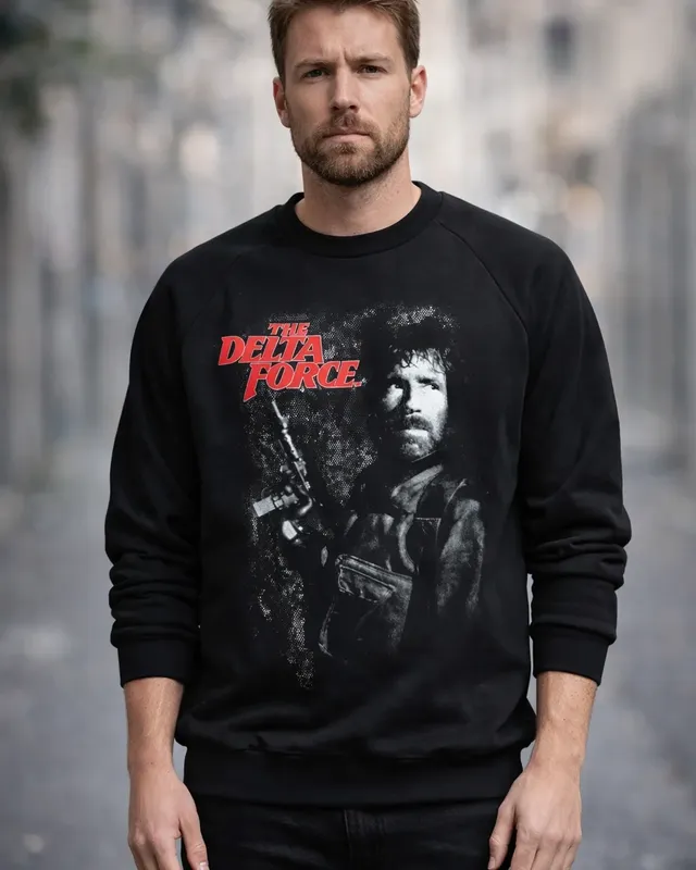 The Delta Force Delta Force Sweat-shirt herr i svart