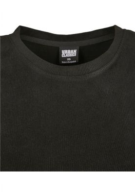 Ribbed short t-shirt ladies