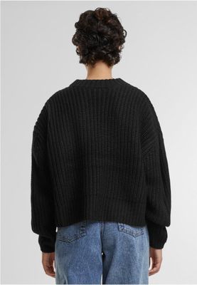 Ladies Wide Basic Oversized Sweater