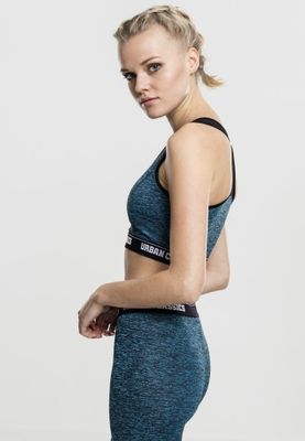 Ladies Active Melange Logo Bra