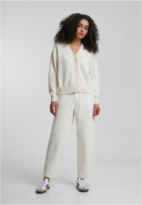 Kofta för dam med knappar framtill– whitesand