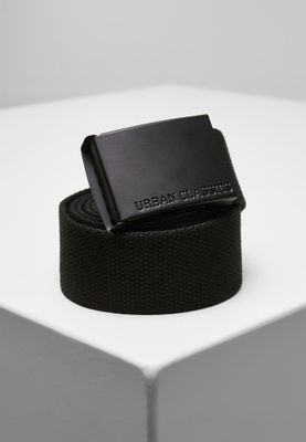 Colored Buckle Canvas Belt 2-Pack