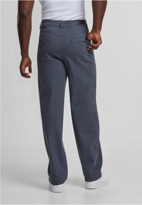 Men's jeans with straight legs and a comfortable fit