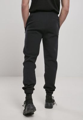 Black sporty men's trousers