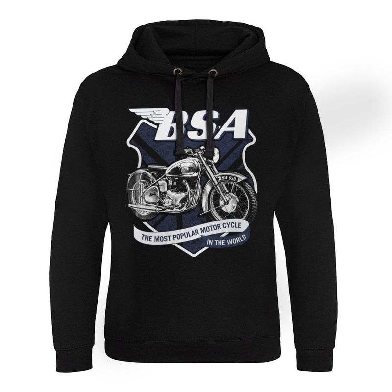 B.S.A. 650 Shield Epic Hoodie Mand