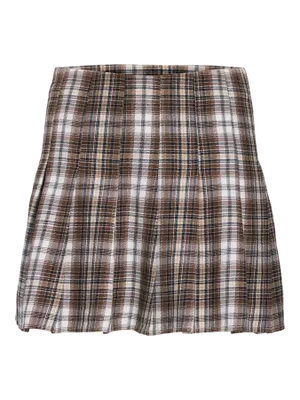 Plisserad Flanellkjol JJXX