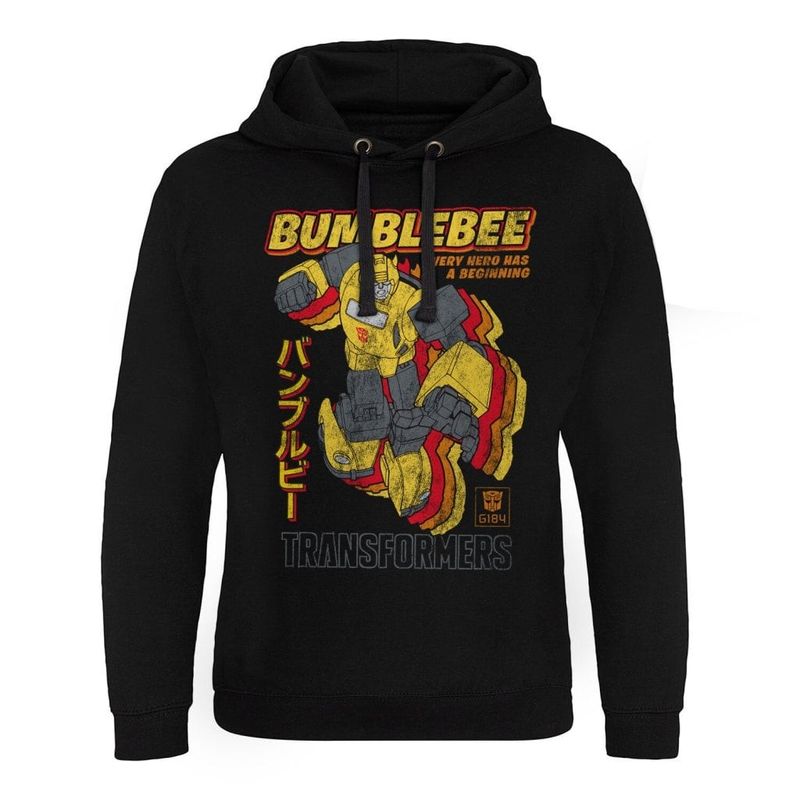 Bumblebee - Every Hero Has A Beginning Epic Hoodie Mand