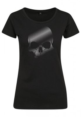 Dotted skull T-shirt ladies