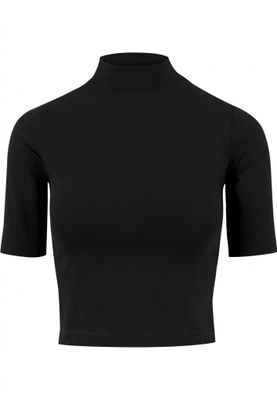 Top with turtleneck neck lady