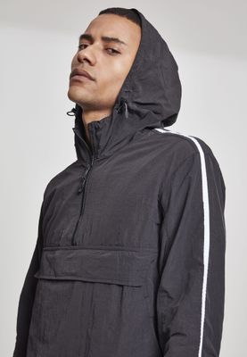 Crinkle pull over jacket