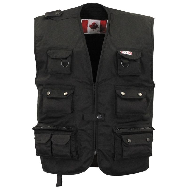 Vest with many pockets