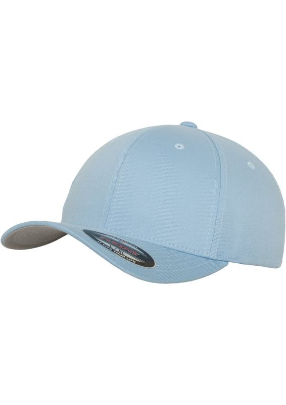 Lyseblå flexfit cap 5 panel