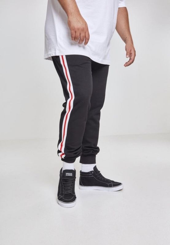 3-Tone Side Stripe Terry Pants