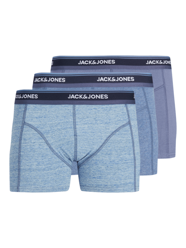 3-pack of boxer shorts in vintage blue shades