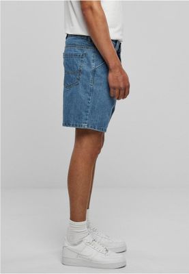 Bermuda denim shorts for men