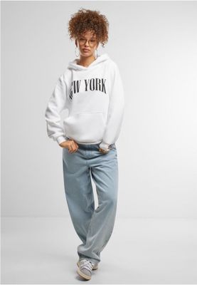 New York Ladies Fluffy Hoody