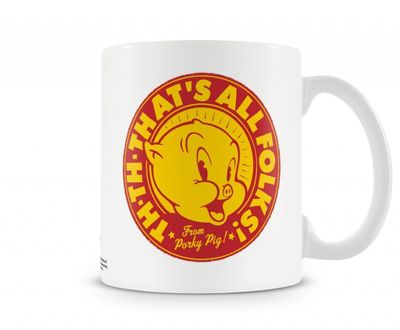 Looney Tunes - That's All Folks! kaffemugg