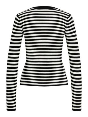 Women's ribbed striped longsleeve