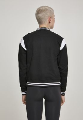 Black and white college jacket ladies