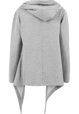 Cardigan with large hood lady