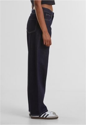 Jeans för dam oversize – rinse washed