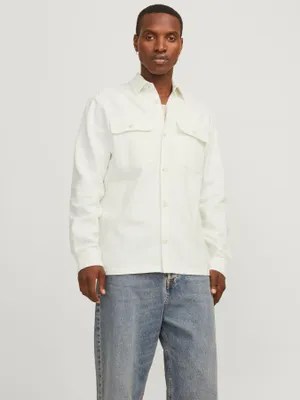 Twill Overshirt - herr