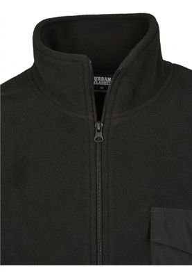 Black fleece jacket men