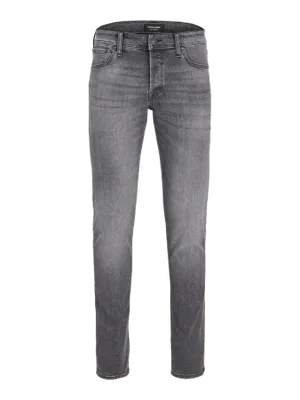 Svarta stentvättade jeans slim fit - GLENN