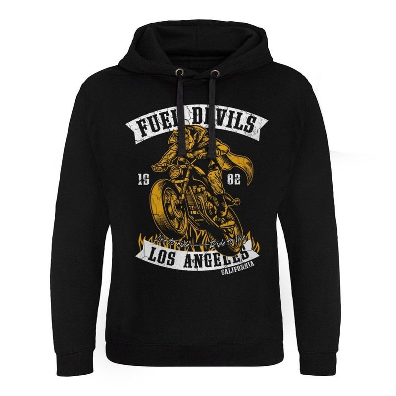 Fuel Devils Rider Epic Hoodie Mand