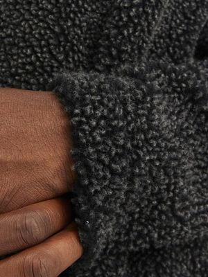 Half zip teddy sweat men