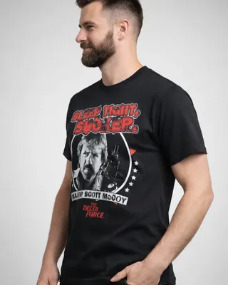 The Delta Force Chuck Norris Sleep Tight, Sucker T-shirt herr i svart