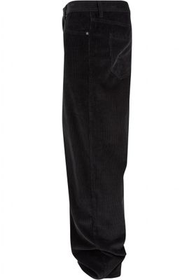 Classic wide corduroy trousers for men, high waist