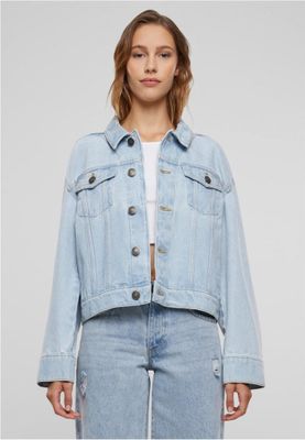 80s oversized denim jacket - women's
