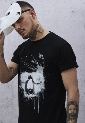 Waterpaint Skull Tee