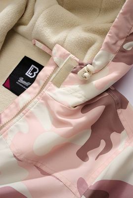 Lined windbreaker candy camo - ladies