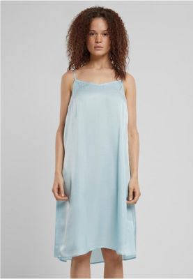 Slip dress in viscose satin