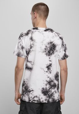 Svart och vit t-shirt i batikmönster