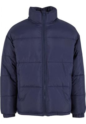 Thick Puffer Jacket Men with High Collar