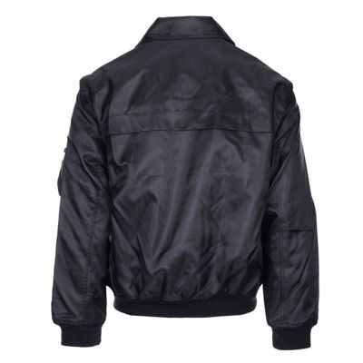 SECURITY jacket with liner and zip-off sleeves