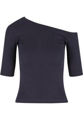 Ladies Organic Asymmetric Rib Tee