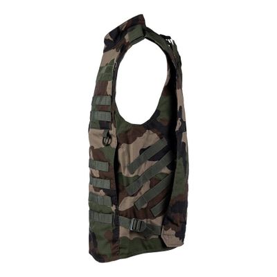Tactical full vest in French camo