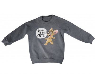Jerry - I woke up this cute sweatshirt kids