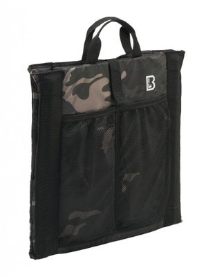 Sædeunderlag med ryglæn og camouflage