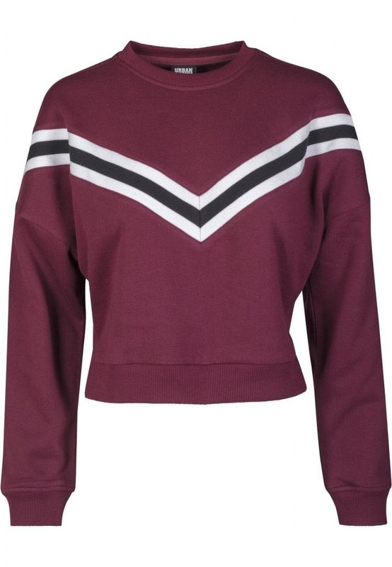 Sweatshirt med stripedam