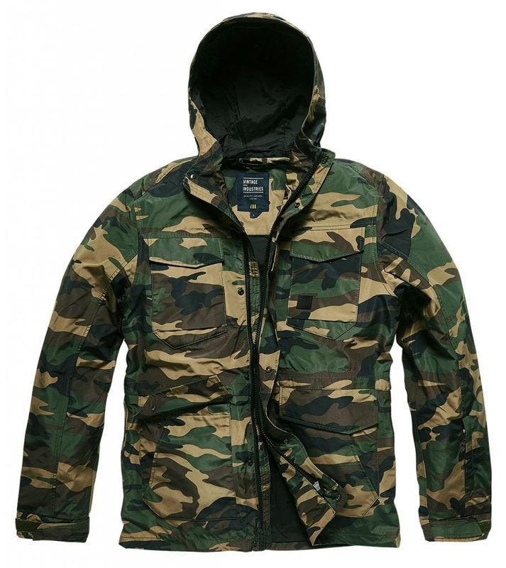 Levin camo M-65 regnjakke